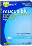 SUNMARK MUCUS RELIEF ER 20 CAPLETS