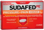 Sudafed Pressure + Pain + Cough PE 24 Caplets